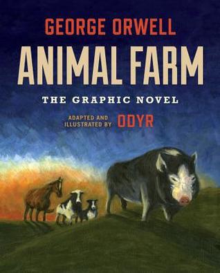 Animal farm graphic novel book cover