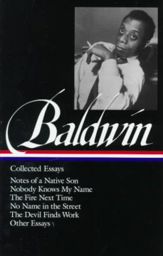 Baldwin's collected essays book cover