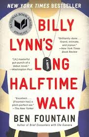 Billy lynn's long halftime walk book cover