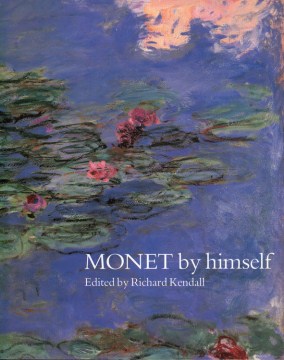 Monet by himself book cover