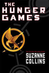 The hunger games book cover