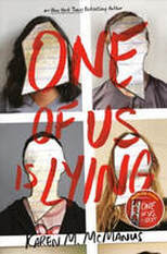 One of us is lying book cover