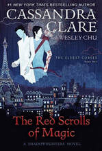 The red scrolls of magic book cover