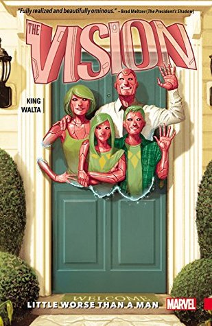 The vision comic book cover