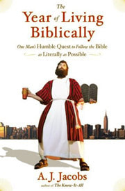 The year of living biblically book cover 